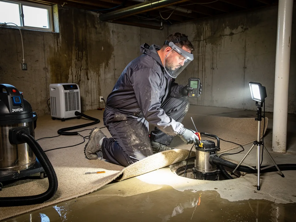 Basement Flooding Cleanup