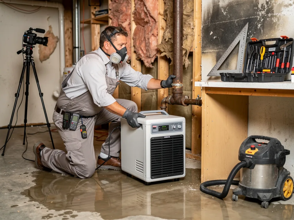 Burst Pipe Cleanup