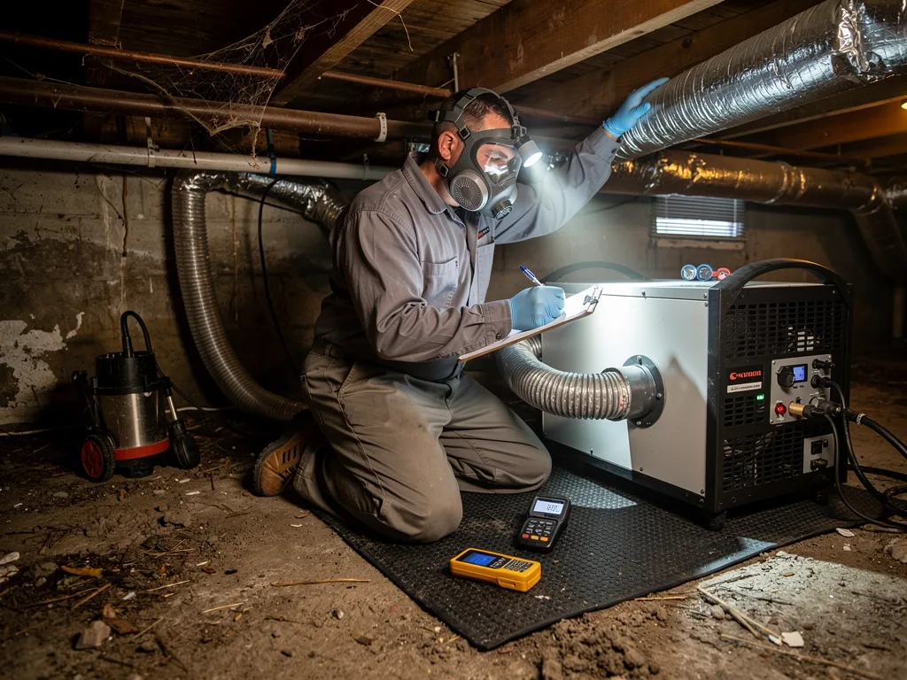 Crawl Space Drying